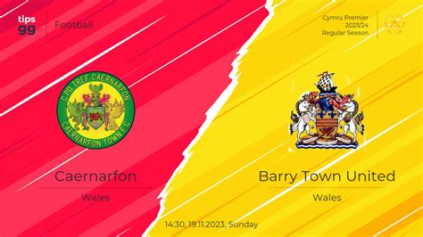 Caernarfon Vs Barry Town United Odds Betting Lines 19 11 2023