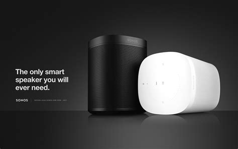 Sonos One - Smart voice speaker on Behance