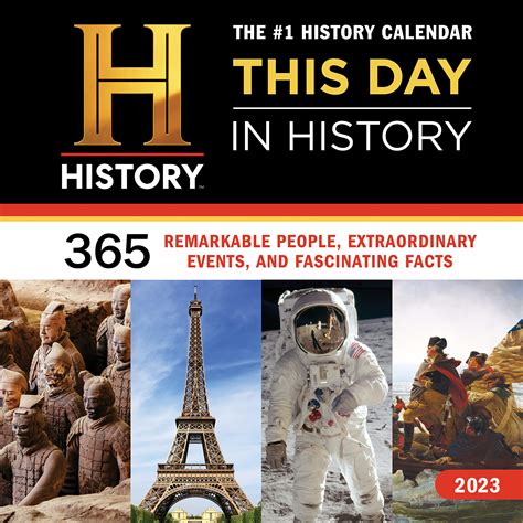 2023 History Channel This Day in History Wall Calendar: 365 Remarkable ...