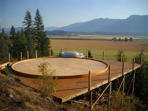 Yurt Platform - Yurt Platform Plans - Shelter Designs
