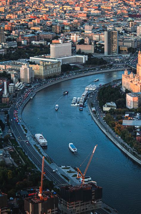 Aerial View of Moscow · Free Stock Photo