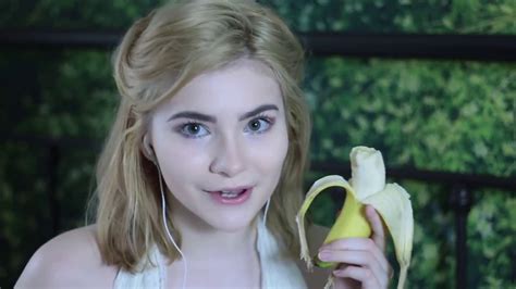 Eating A Banana Asmr Yummy Tingles Youtube