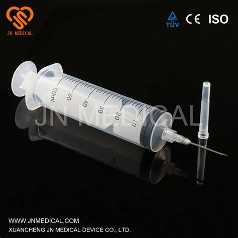 Disposable Safety Medical Injection Plastic Luer Lock Slip Syringe With