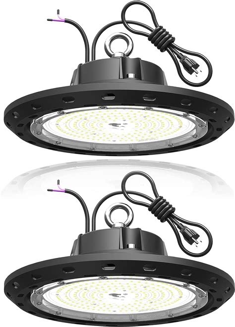 Pack W Ufo Led High Bay Light Lm V Dimmable Eqv To W