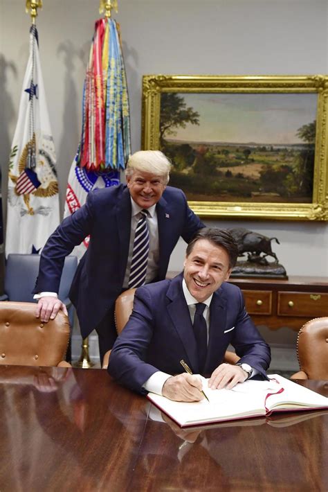 Le Foto Dell Incontro Tra Conte E Trump Il Post