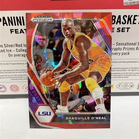 2021 22 PANINI PRIZM DRAFT PICKS SHAQUILLE O NEAL RED ICE EBay