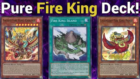 Pure Fire King Decklist Fun Tcg Deck Youtube