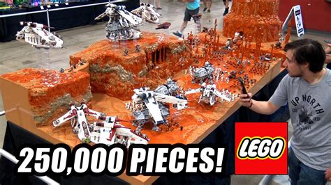 Huge Lego Nd Battle Of Geonosis With Pieces Custom Star Wars