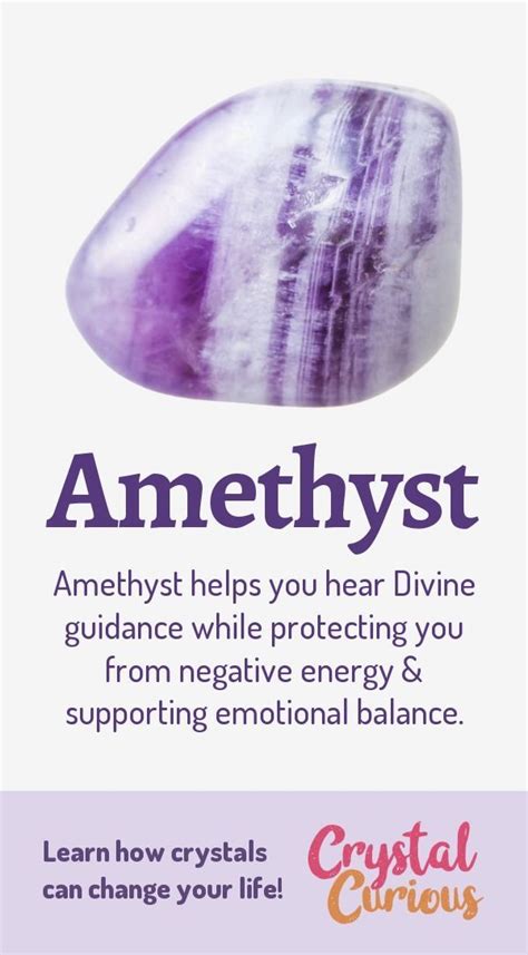 Amethyst Healing Properties And Benefits Amethyst Healing Properties