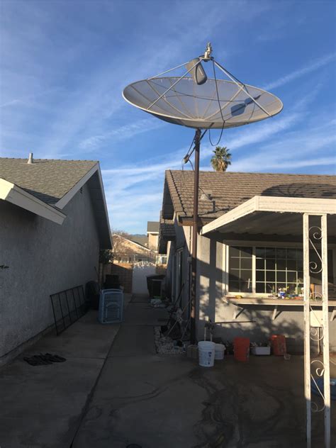 Large Satellite Dish Removal | Satellite Dish Removal Guy