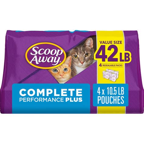 Scoop Away Complete Performance Plus Clumping Cat Litter Scented