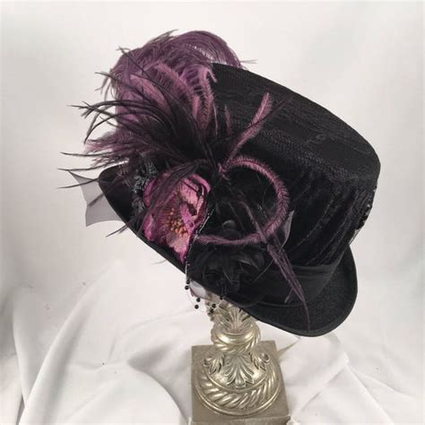 purple top hat etsy
