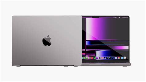 Apple MacBook Pro 14 - 16 Space Gray 2022 With Magic Mouse 3D Model by ...