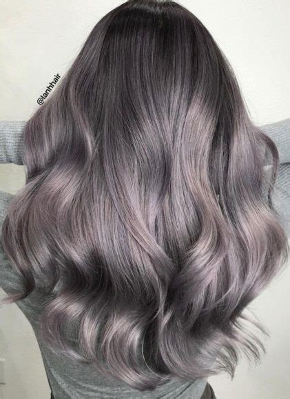 50 Fabulous Balayage Hair Colour Ideas For 2024 Grey Lavender