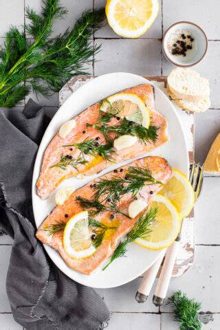 Trota Salmonata Al Forno Con Aneto Passionecooking