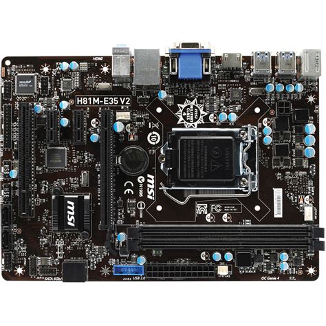 Msi H M E V Desktop Motherboard H M E V B H Photo Video