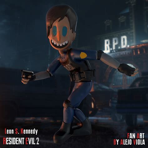 Leon S. Kennedy - Resident Evil 2 - Fan Art | Behance :: Behance