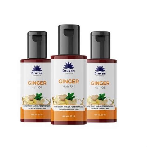 Cosmetic Ginger Hair Oil For Hair Growth Pack Of 3 50 Ml At Rs 264