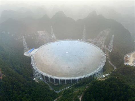 China Completes Five-Hundred-Meter Aperture Spherical Telescope ...