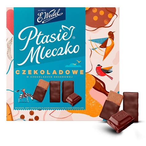 E Wedel Ptasie Mleczko Czekoladowe 360 G 1 Szt 0 360 Kg E Wedel