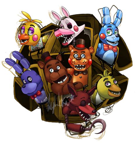 FNAF favourites by CometFire21 on DeviantArt