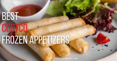 The Best Frozen Appetizers From Costco For The Kitchen Chalkboard