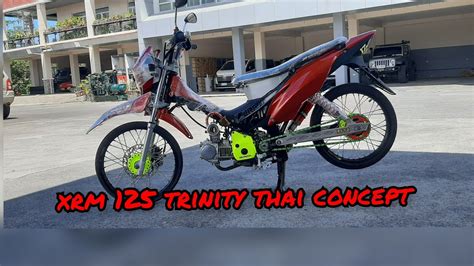 Honda Xrm Trinity Thai Concept Review Youtube