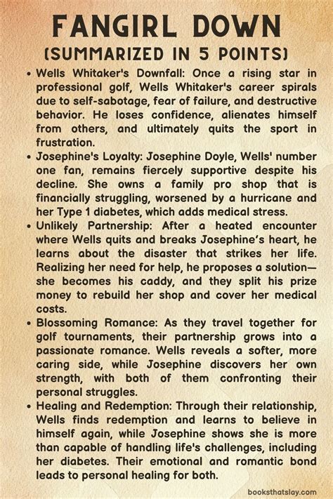 Fangirl Down by Tessa Bailey Summary, Characters and Themes