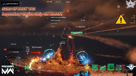 Modern Warships Seas Of Prey To Gameplay New Legendary Cruiser Cn