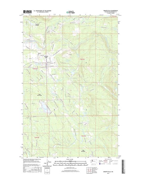 Mytopo Granite Falls Washington Usgs Quad Topo Map