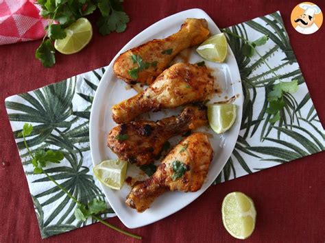 Coxa De Frango Marinada Molho Mexicano Receita Petitchef