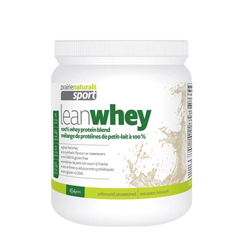 Prot Ine En Poudre Lean Whey Prairie Naturals