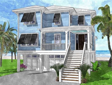 Beach House Plans from Coastal Home Plans