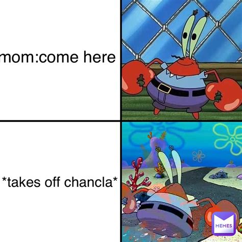 mom:come here *takes off chancla* | @thankful_skittles | Memes