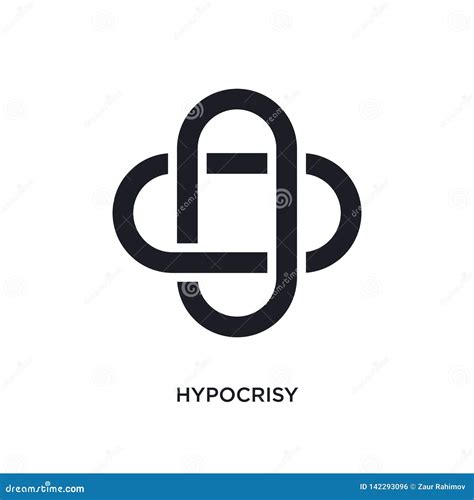 Hypocrisy Isolated Icon Simple Element Illustration From Zodiac