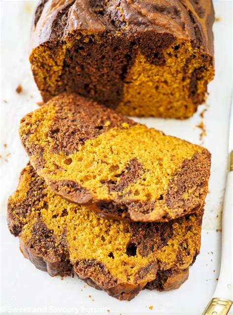 Chocolate Swirl Pumpkin Loaf Sweet And Savoury Pursuits