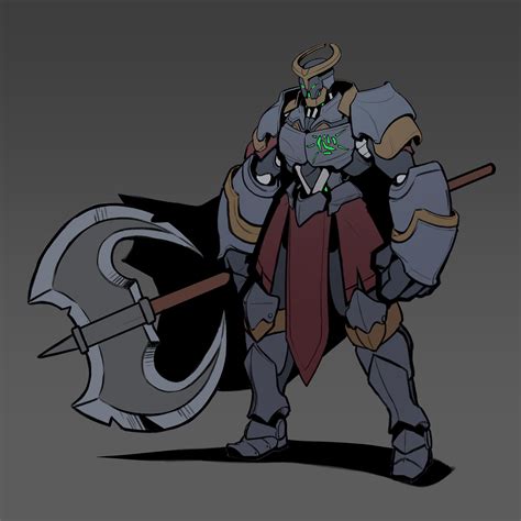 [oc][art] Warforged Barbarian R Dnd