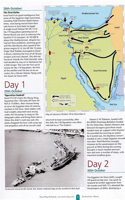 Suez Crisis Map