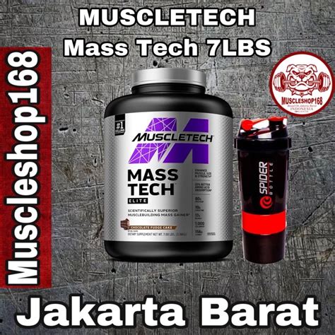 Jual Muscletech Mass Tech Masstech Elite Gainer Lbs Lb Shopee Indonesia