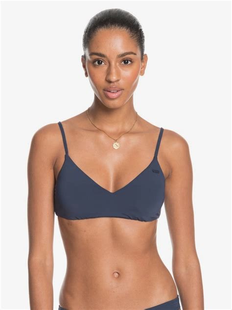 Beach Classics Athletic Bikini Top For Women Roxy