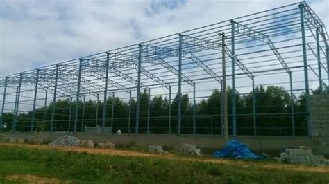 Commercial Mild Steel MS PEB Structure Fabrication Services In India