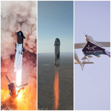 Spacex Blue Origin E Virgin Galactic Como Est A Corrida De