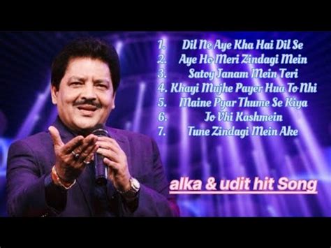 Alka Yagnik Udit Narayan S Hit Songs Romantic Love Romance Youtube