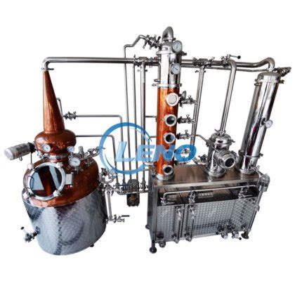 Bubble Plates Distillation Column L Distillery Alcohol Destiler