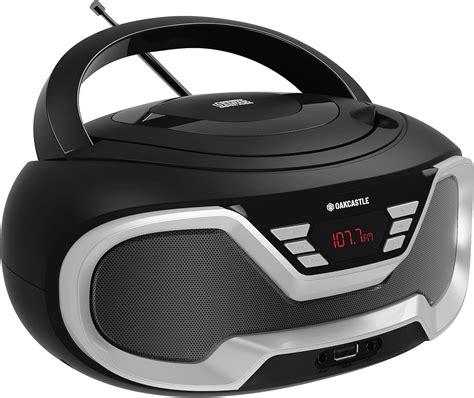 Oakcastle Cd200 Portable Cd Player Boombox With Bluetooth And Fm Radio 3