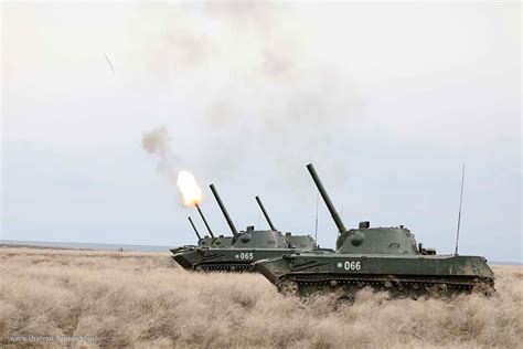 Russian 2S9 Nona S Firing Strategic Bureau Of Information