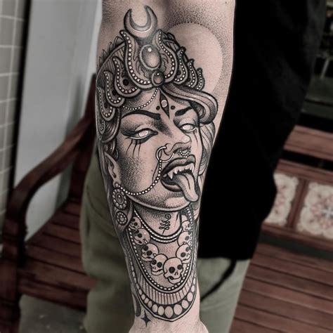 Significado de tatuagens de Kali (Hinduísmo) Ganesh Tattoo, Hindu ...