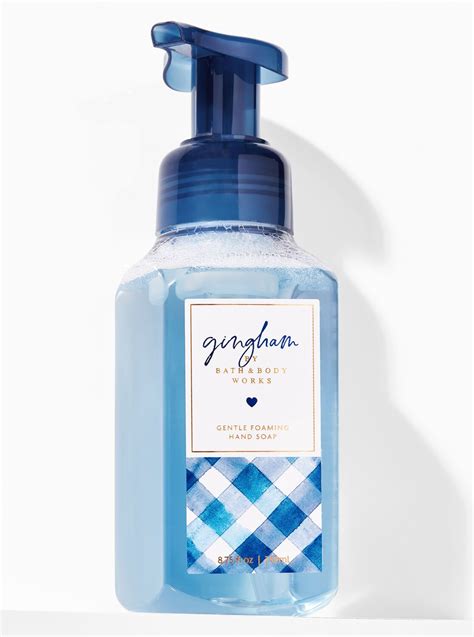 Gingham Gentle Foaming Hand Soap | Bath and body works, Foaming hand ...