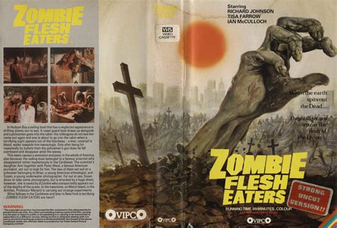 Rob S Nostalgia Projects Zombie Flesh Eaters VHS Pre Cert Blu Ray