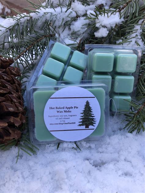 Hot Baked Apple Pie Wax Melts Etsy Wax Melts Baked Apple Pie